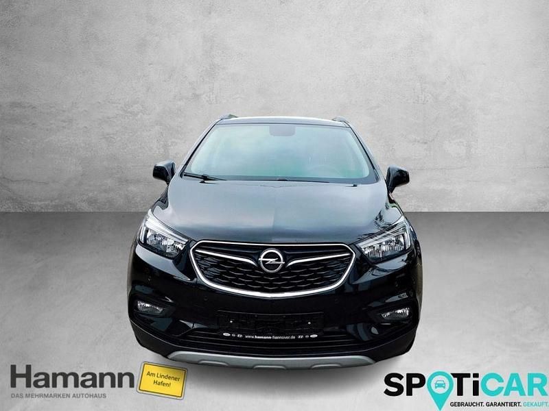 Onyx schwarz Gebraucht 2018 Opel Mokka X SUV | 10.880 € (Fairer Preis) - Bild 1/4