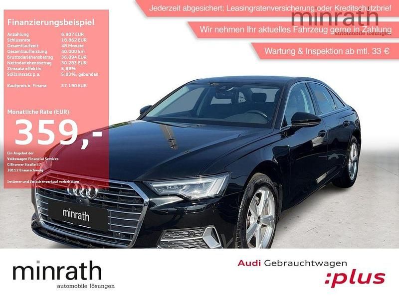 Schwarz Gebraucht 2023 Audi A6 Sport Limousine | 37.190 € (Superpreis) - Bild 1/4