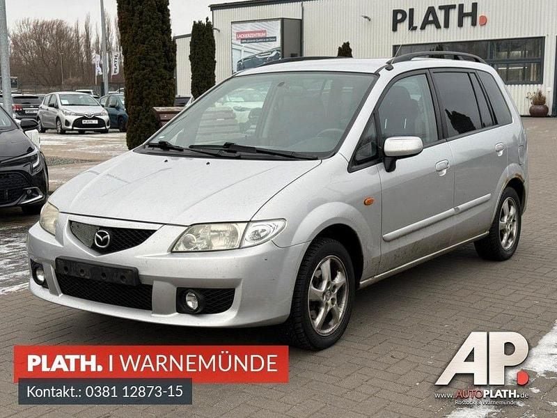 Gebraucht Mazda Premacy Active 101 PS (74 kW) 2003 Silber Van / Kleinbus