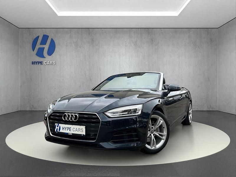 Blau Gebraucht 2017 Audi A5 Cabriolet Sport Cabrio | 24.470 € (Fairer Preis) - Bild 1/4