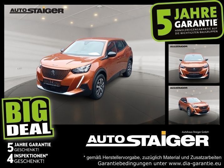 Lackierung orange fusion/typ a Gebraucht 2023 Peugeot e-2008 Active SUV | 17.443 € (Superpreis) - Bild 1/4