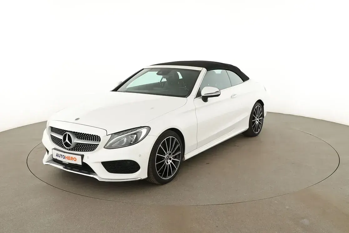Gebraucht Mercedes C250 AMG line 211 PS (155 kW) 2017 Cabrio