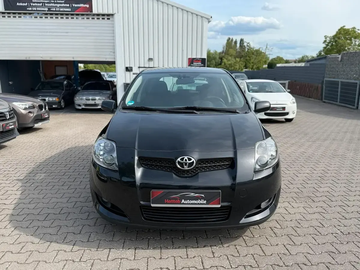 Gebraucht Toyota Auris 177 PS (130 kW) 2007 Schwarz Kleinwagen
