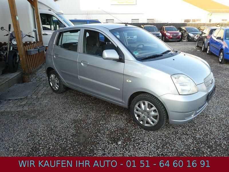 Gebraucht Kia Picanto EX 65 PS (47 kW) 2004 Silber Kleinwagen