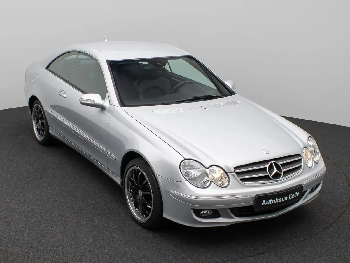 Gebraucht Mercedes CLK200 Avantgarde 163 PS (119 kW) 2006 Silber Coupé