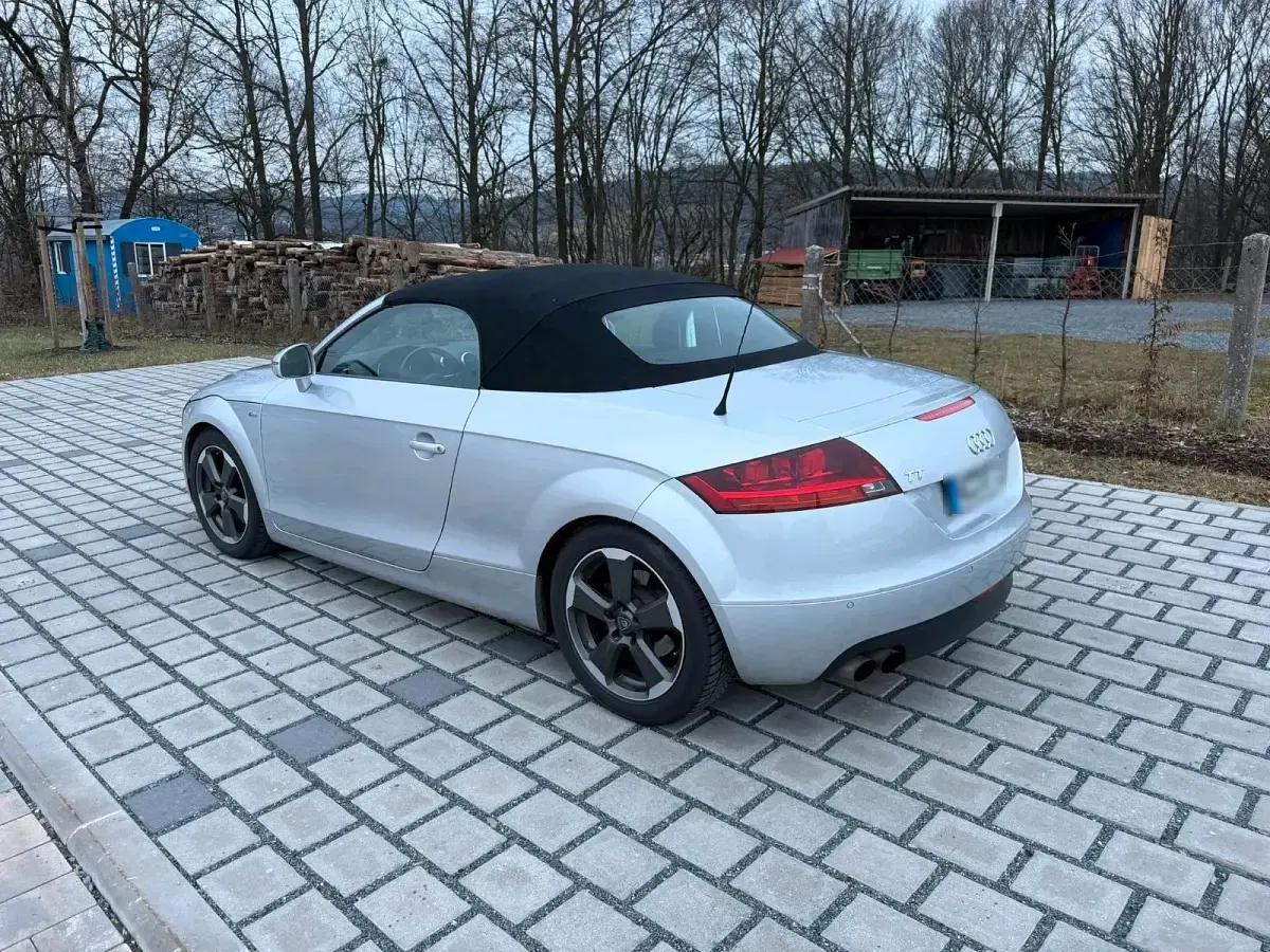 Gebraucht Audi TT Roadster S-Line 200 PS (147 kW) 2007 Silber Cabrio