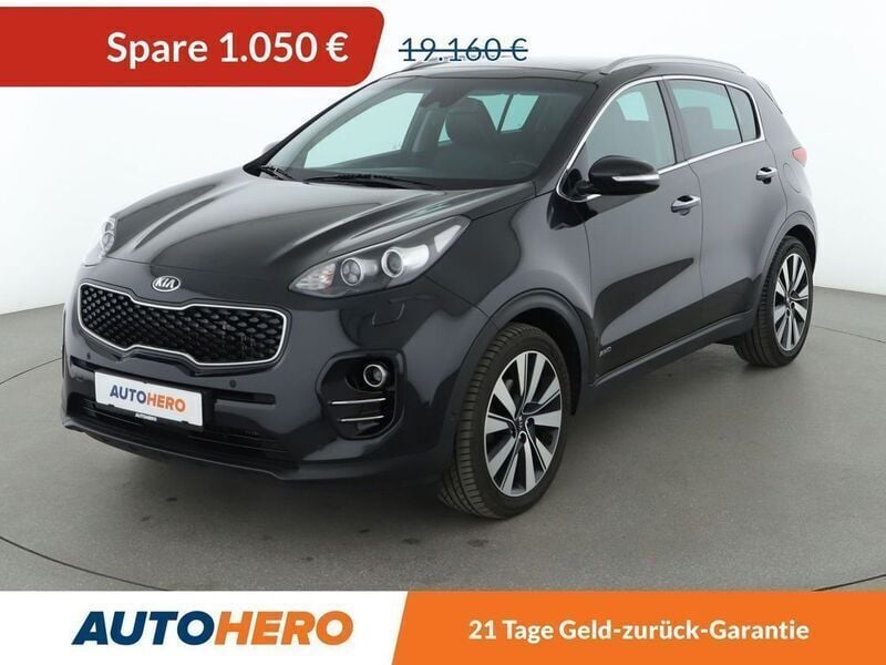 Schwarz Gebraucht 2016 Kia Sportage Platinum Edition SUV | 18.110 € (Fairer Preis) - Bild 1/3