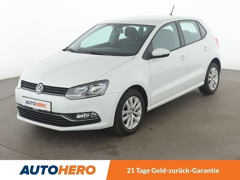 Weiß Gebraucht 2016 VW Polo Comfortline Kleinwagen | 11.180 € (Fairer Preis) - Bild 1/3