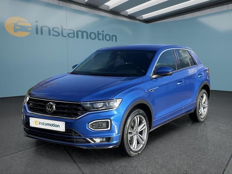 Blau Gebraucht 2021 VW T-Roc SUV | 28.749 € (Fairer Preis) - Bild 1/4