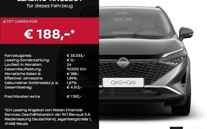 Grau Neu 2025 Nissan Qashqai N-Connecta SUV | 33.333 € (Guter Preis) - Bild 1/4