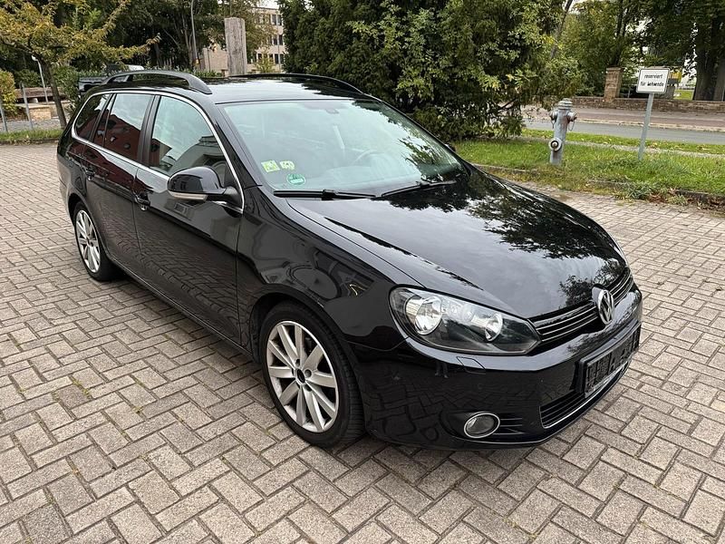 Schwarz Gebraucht 2011 VW Golf VI Highline Kombi | 2.900 € (Superpreis) - Bild 1/4