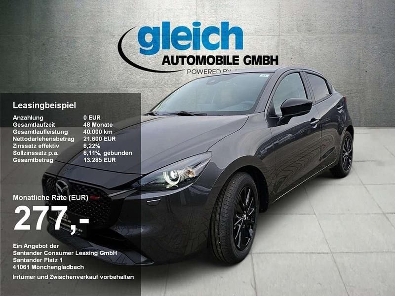 Machine gray Gebraucht 2024 Mazda 2 Homura-Line Kleinwagen | 18.790 € (Fairer Preis) - Bild 1/4