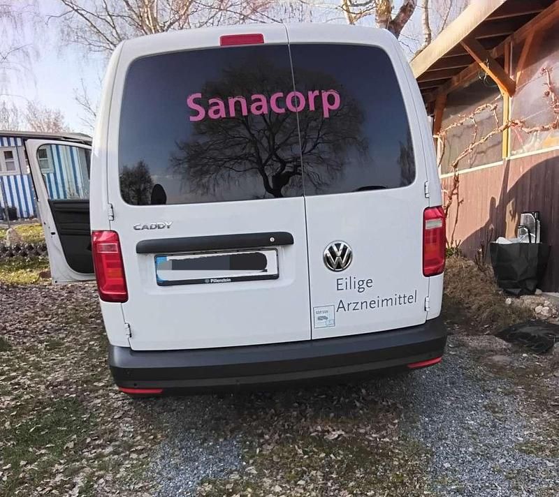 Gebraucht VW Caddy Maxi 102 PS (75 kW) 2019 Weiß Van / Kleinbus