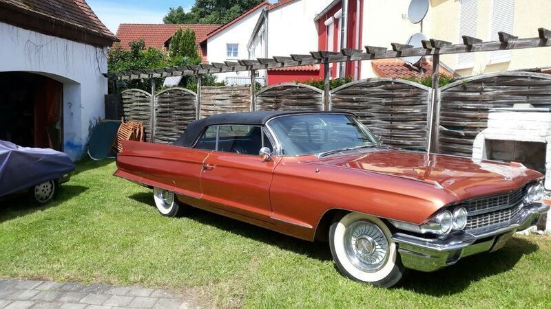 Second-hand Cadillac Deville 325 CP (239 kW) 1962 Portocaliu Berlinǎ