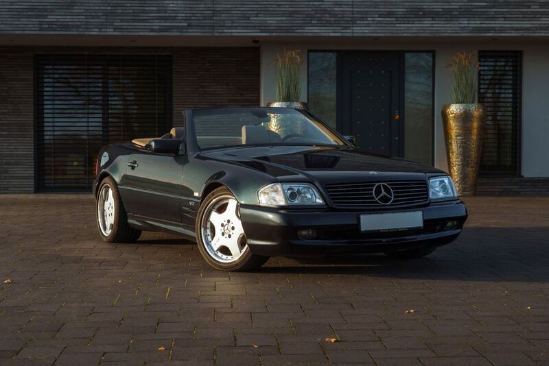 Schwarz Gebraucht 1996 Mercedes SL70 AMG AMG Cabrio | 249.900 € - Bild 1/4