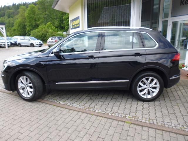 Gebraucht VW Tiguan Highline 179 PS (131 kW) 2017 Schwarz SUV