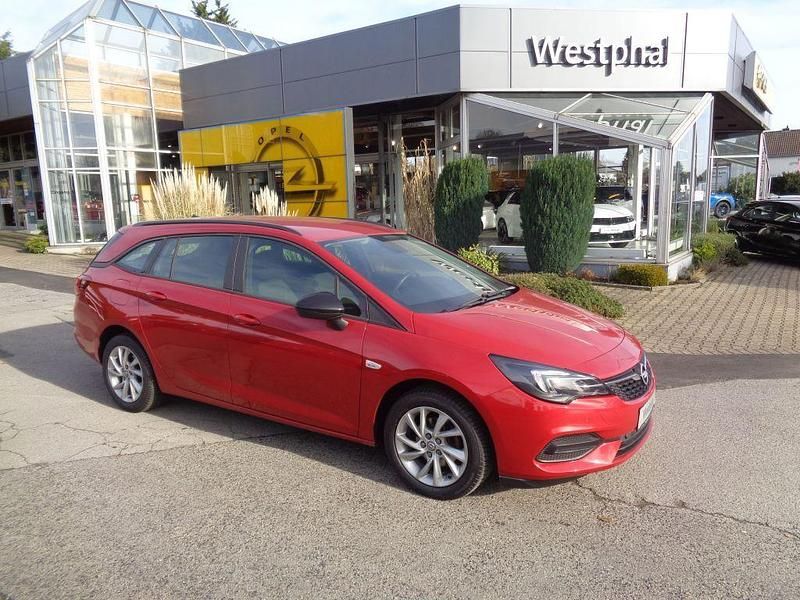 Rot Gebraucht 2022 Opel Astra Edition Kombi | 18.990 € (Fairer Preis) - Bild 1/4