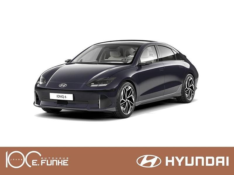 Blau Gebraucht 2024 Hyundai Ioniq 6 Techniq Limousine | 39.900 € (Teuer) - Bild 1/4