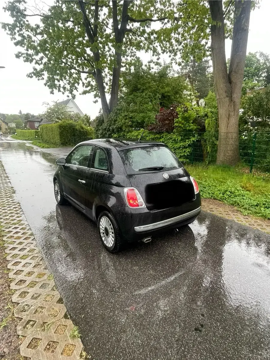 Używany Fiat 500 69 KM (50 kW) 2010 Czarny Hatchback