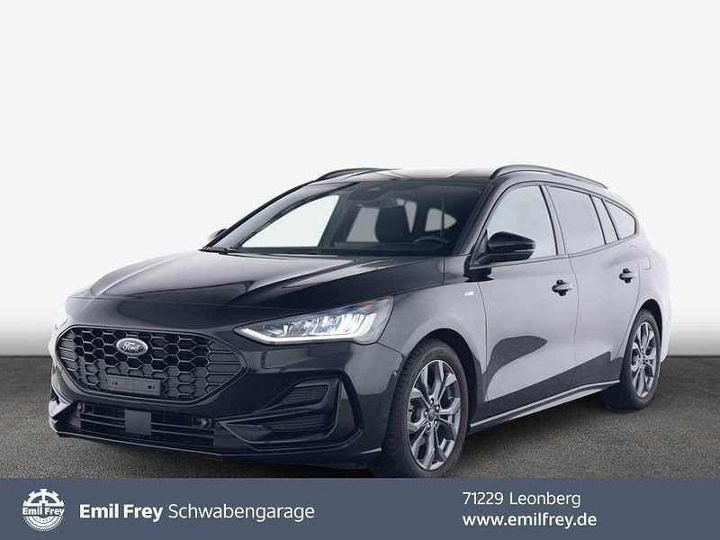 Gebraucht Ford Focus ST-Line X 125 PS (91 kW) 2023 Agate black metallic Kombi