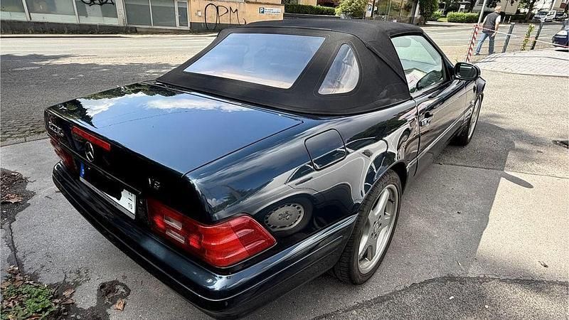 Gebraucht Mercedes SL500 306 PS (225 kW) 2000 Blau Cabrio