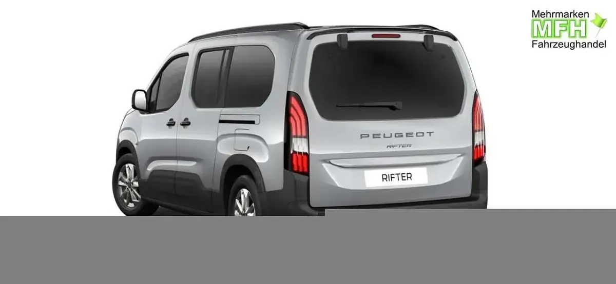 Neu Peugeot Rifter Allure 102 PS (75 kW) 2026 Artense grau metallic Van / Kleinbus