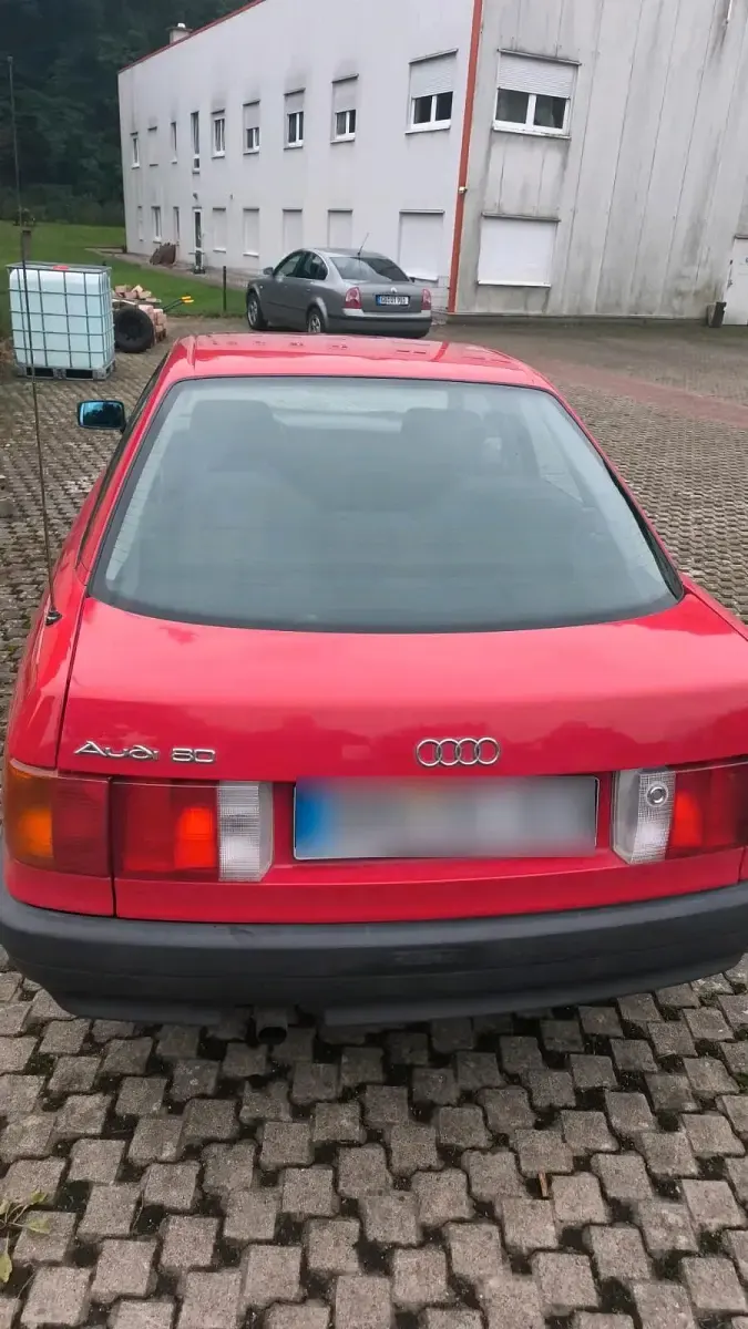 Brugt Audi 80 75 HK (55 kW) 1990 Rød Sedan