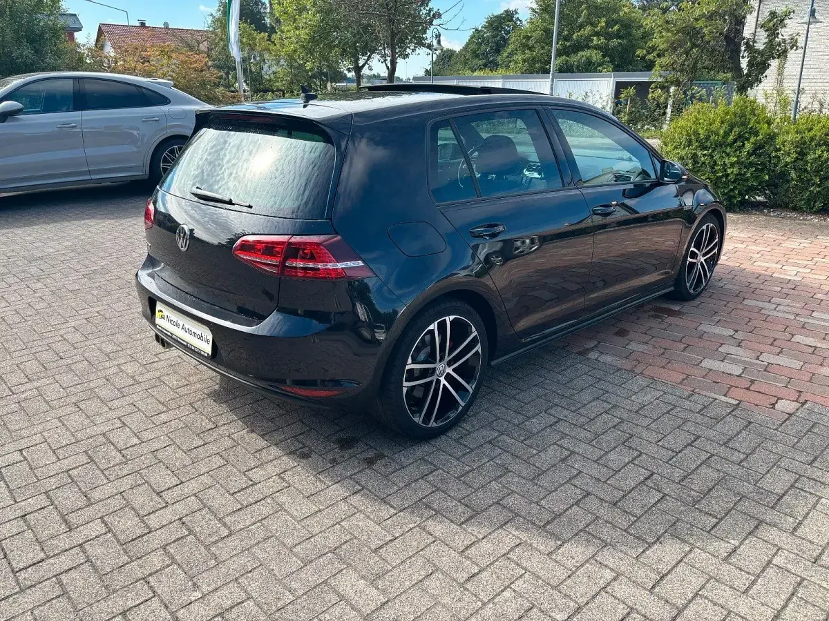 Gebraucht VW Golf VII GTD 184 PS (135 kW) 2015 Schwarz Limousine