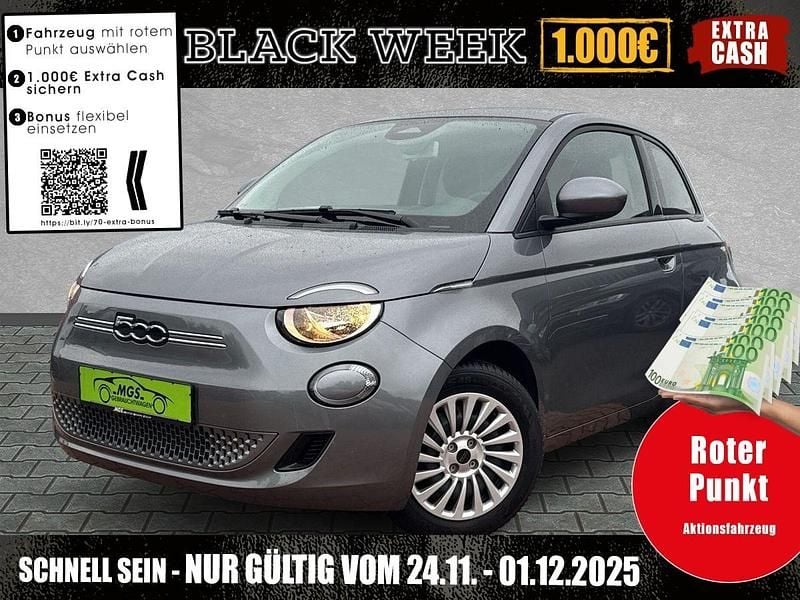 Mineral grau (met.lack.) Gebraucht 2022 Fiat 500e Action Kleinwagen | 12.690 € (Guter Preis) - Bild 1/4