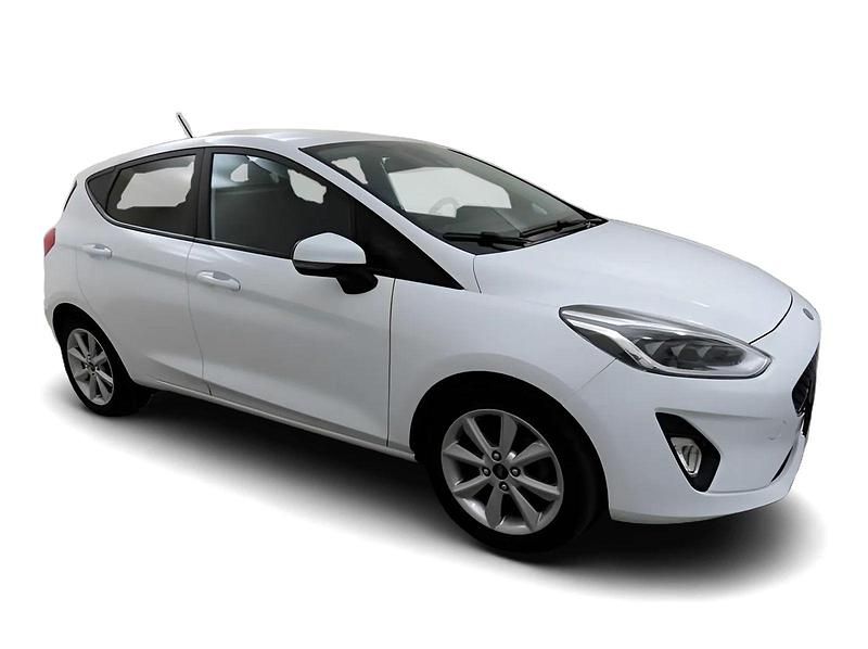 Gebraucht Ford Fiesta Cool & Connect 100 PS (73 kW) 2019 Weiss Kleinwagen