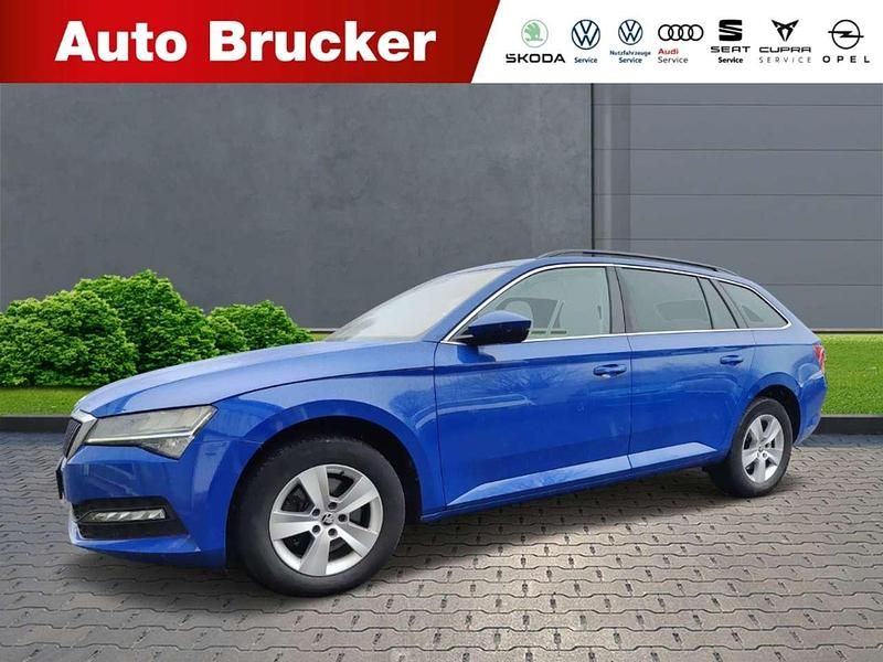 Gebraucht Skoda Superb Ambition 190 PS (139 kW) 2020 Blau Kombi