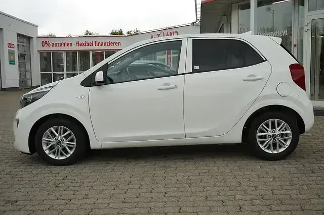 Gebraucht Kia Picanto DREAM-TEAM Edition 67 PS (49 kW) 2021 Weiß Kleinwagen