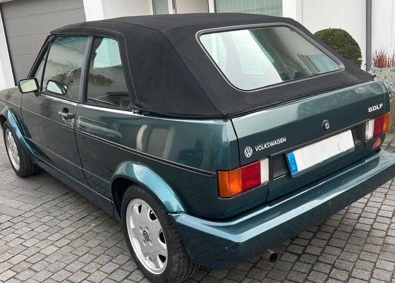Gebraucht VW Golf Cabriolet 98 PS (72 kW) 1990 Grün Cabrio