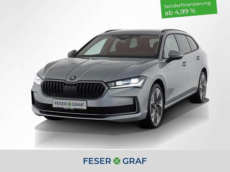 Aluminiumsilber Gebraucht 2024 Skoda Superb Selection Kombi | 37.840 € (Teuer) - Bild 1/4