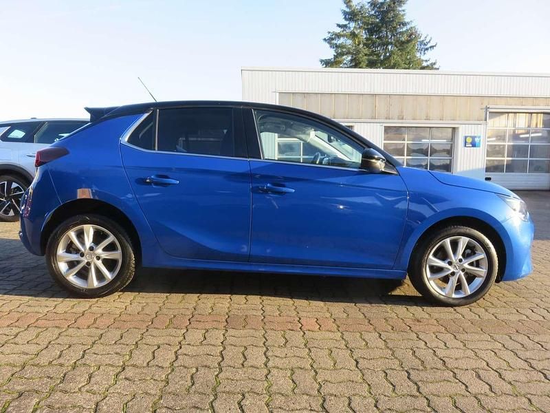 Perl blau/voltaik blau Gebraucht 2021 Opel Corsa Elegance Kleinwagen | 15.990 € (Fairer Preis) - Bild 1/4