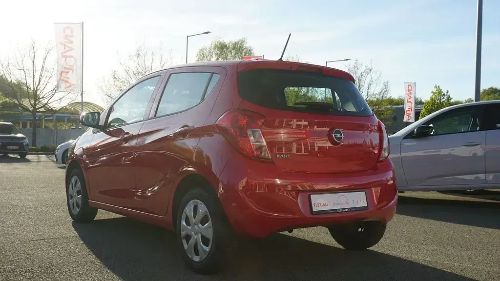 Używany Opel Karl Active 73 KM (53 kW) 2018 Czerwony Hatchback