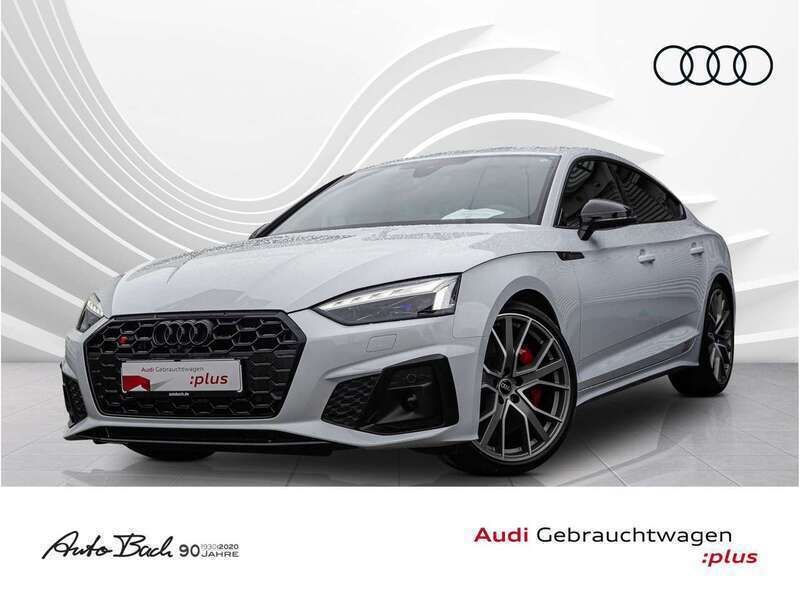Gletscherweiß metallic Gebraucht 2022 Audi S5 Limousine | 44.970 € (Superpreis) - Bild 1/4