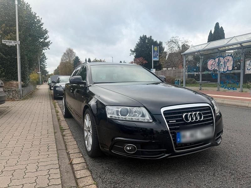 Schwarz Gebraucht 2010 Audi A6 S-Line Kombi | 8.800 € (Etwas zu teuer) - Bild 1/4