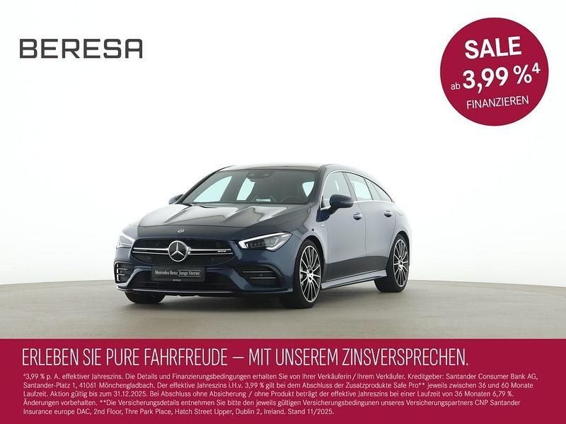 Blau Gebraucht 2023 Mercedes CLA35 AMG AMG Kombi | 40.829 € (Fairer Preis) - Bild 1/4
