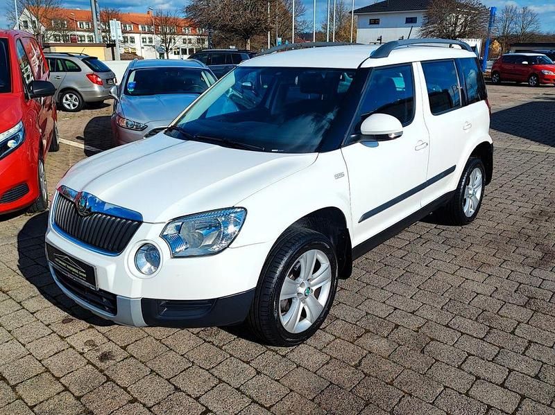 Gebraucht Skoda Yeti 105 PS (77 kW) 2013 Weiß SUV