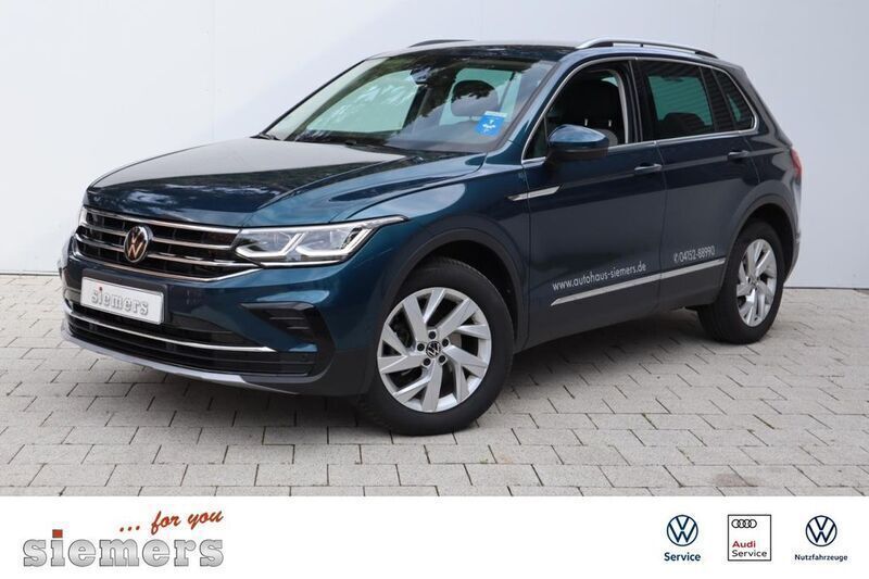 Blau Gebraucht 2024 VW Tiguan Elegance SUV | 39.950 € (Fairer Preis) - Bild 1/4