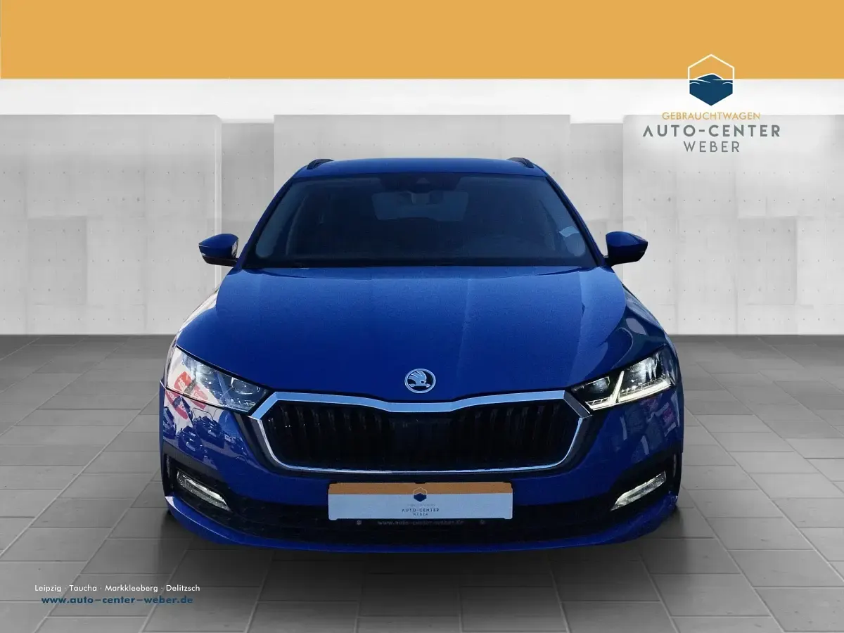 Gebraucht Skoda Octavia Ambition 150 PS (110 kW) 2022 Blau Kombi