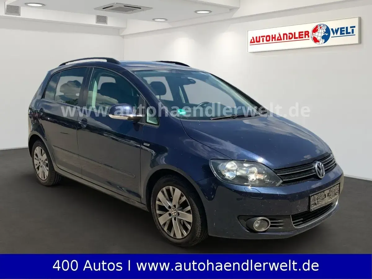 Gebraucht VW Golf Plus Comfortline 105 PS (77 kW) 2013 Blau Van / Kleinbus