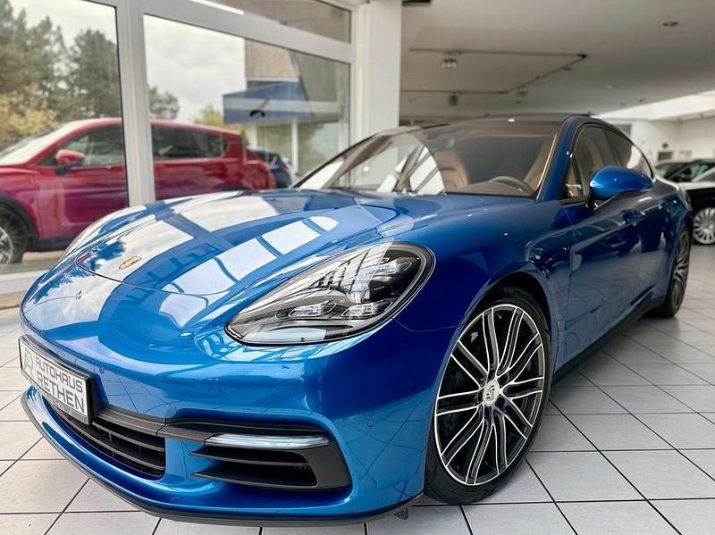 Blau Gebraucht 2017 Porsche Panamera 4S Limousine | 58.990 € (Guter Preis) - Bild 1/4