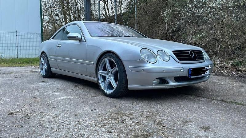 Silber Gebraucht 2002 Mercedes CL500 Coupé | 7.999 € (Superpreis) - Bild 1/4