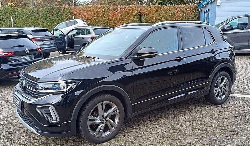 Schwarz Gebraucht 2025 VW T-Cross R-line SUV | 25.980 € (Guter Preis) - Bild 1/4