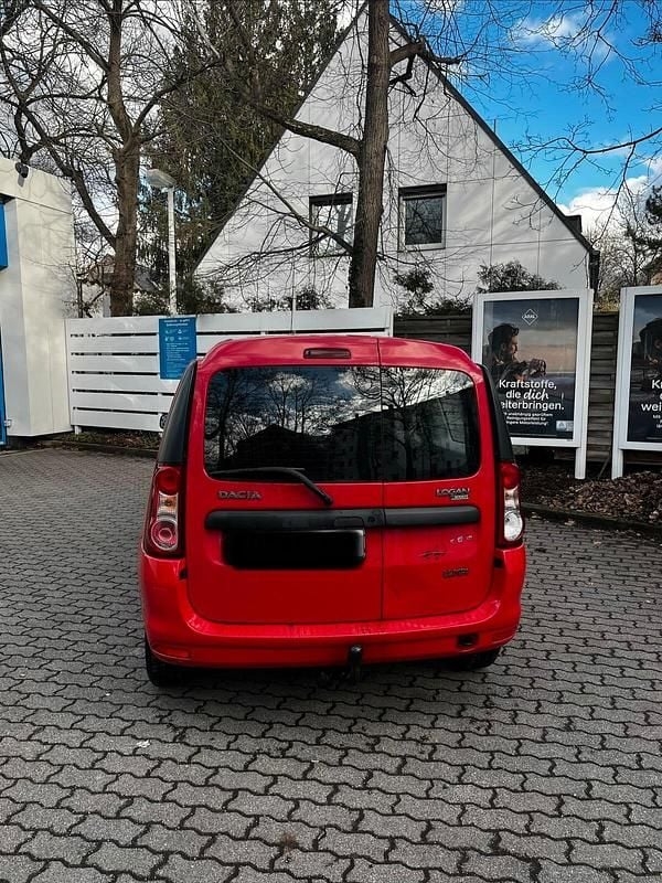 Gebraucht Dacia Logan MCV 75 PS (55 kW) 2009 Rot Kombi