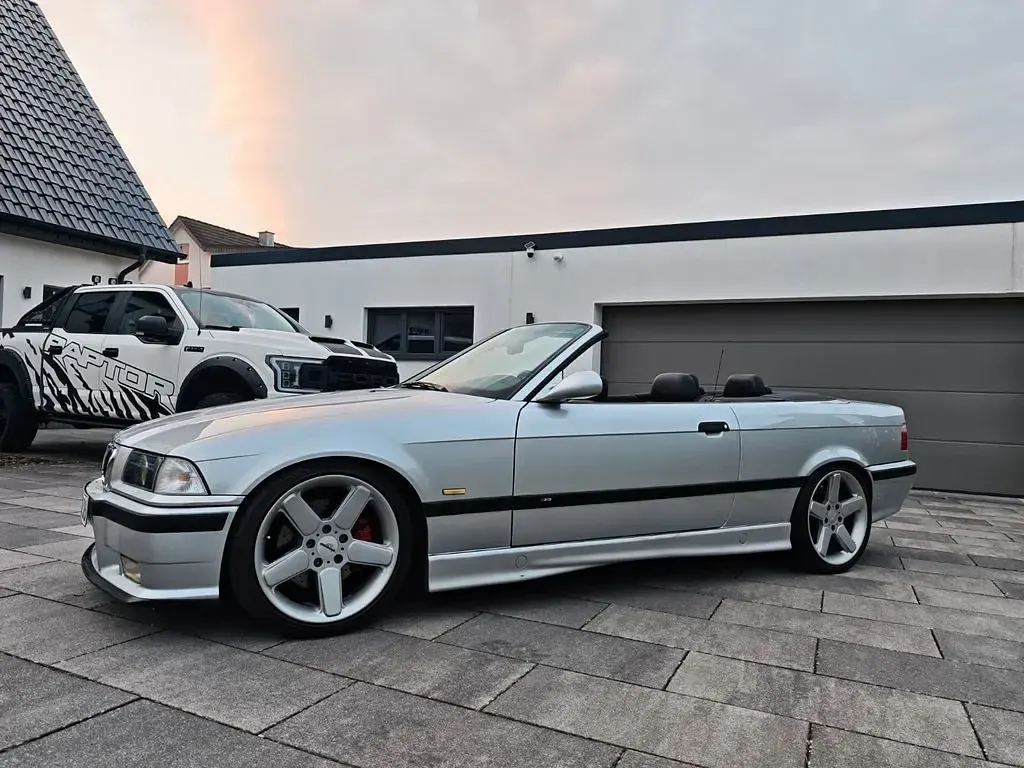 Brugt BMW M3 Performance 243 HK (178 kW) 1998 Sølv Cabriolet