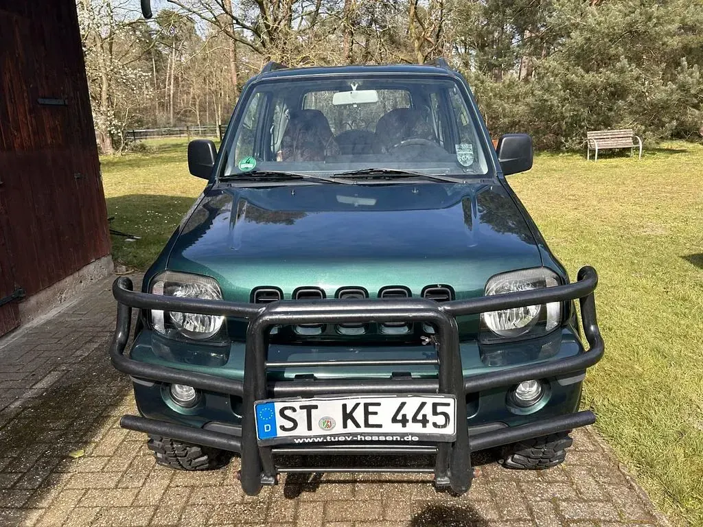 Brugt Suzuki Jimny 82 HK (60 kW) 2003 Grøn SUV