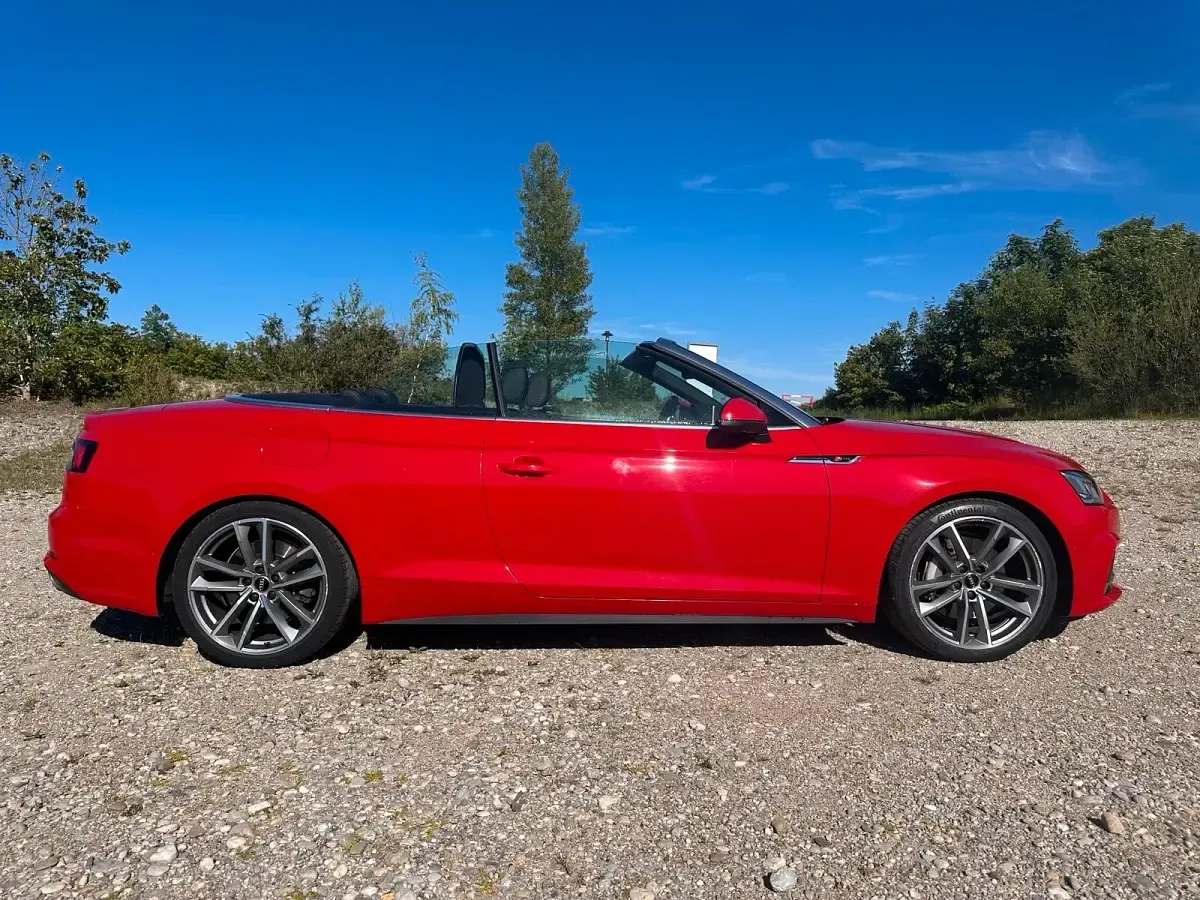 Gebraucht Audi A5 Cabriolet S-Line 245 PS (180 kW) 2019 Rot Cabrio